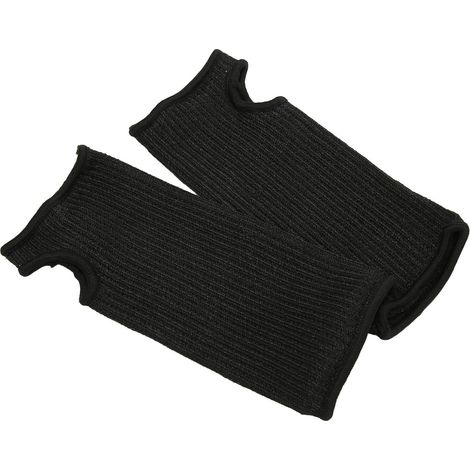 Manchon de protection anti-coupure de niveau 5 en HPPE (polymère isolant haute densité) avec trou pour le pouce, idéal pour le jardin et la cuisine. (1/5)