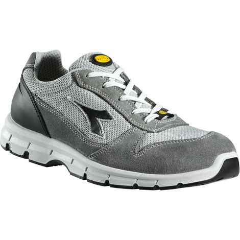Diadora SCARPE ANTINFORTUNISTICA BASSE S1P SRC RUN TEXTILE ESD Col. Grigio Mis. 44