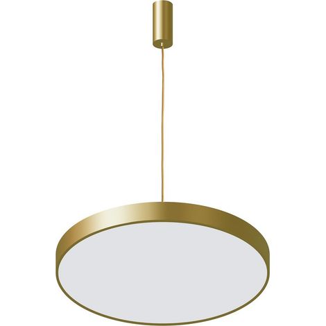 Italux Orbital - Colgante colgante LED moderno dorado, blanco cálido 3000K 3600lm (1/5)