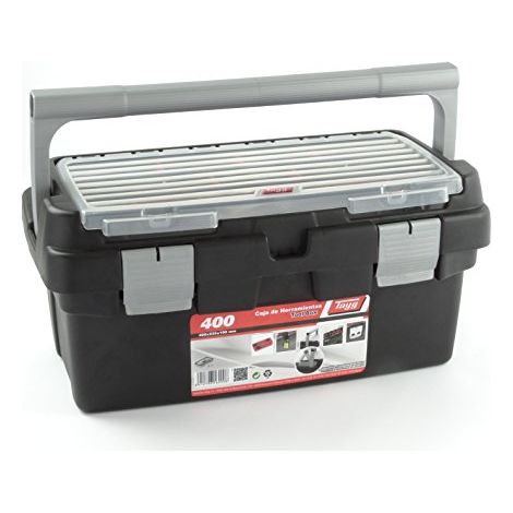 Cassetta portautensili con vassoio, 400x225x190mm, 17,1 L (1/4)