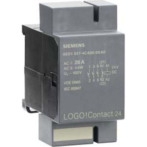 Módulo de conmutación Siemens LOGO 6ED1057-4CA00-0AA0 de Siemens (1/2)