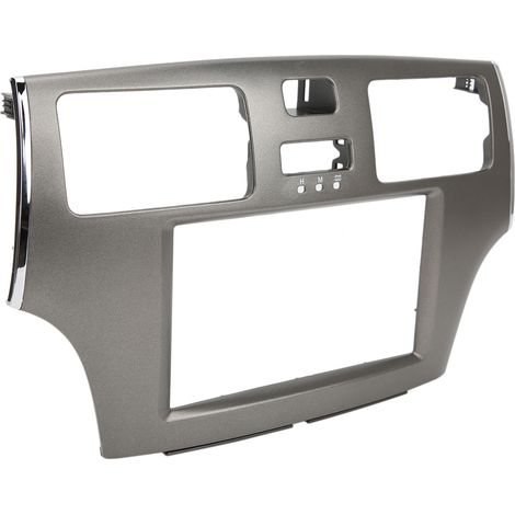 2-DIN-Autoradio-Einbaurahmen mit GPS-Navigation, ABS-Kunststoff, für WINDOM ES300 (2008), Autoradio-Panel, schwarzer Montagesatz (1/5)