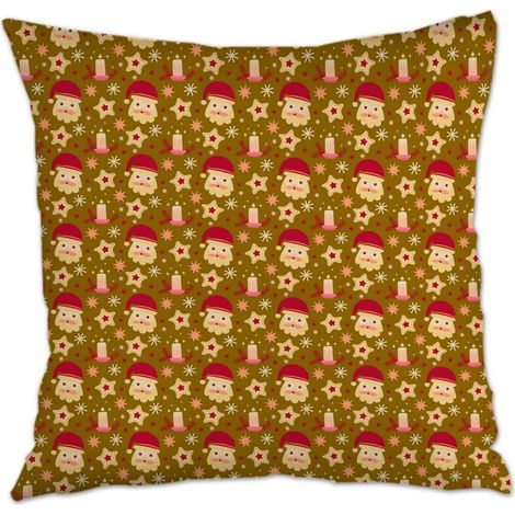 Housse de coussin 45x45 cm carrée facile d'entretien pour canapé ou lit décoration de la saint-valentin (1/5)