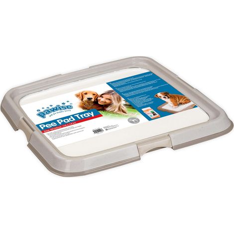Pawise pee Pad Holder - Puppy training Pads - Best Portable potty Trainer - indoor Dog potty - Puppy Essentials - Puppy Pad Holder - Pet pee Holder (L) 24 x 24 in, Large (1/5)