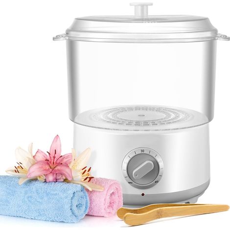 Sèche-serviettes, vapeur pour serviettes avec clip pour serviette - Chauffage rapide - 202 ℉ en 10 minutes - Pour spa, équipement de coiffure pour le rasage du visage et un usage domestique (1/5)