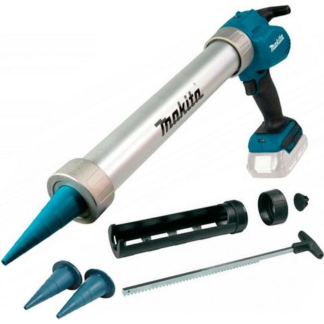Makita DCG180Z 18v Lithium Ion Cordless Caulking Gun 600ml Cartridge +300ml Bare (1/4)