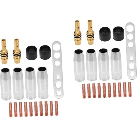 Kit de soudage avec 38 buses et connecteurs de fil thermortractables (1/5)