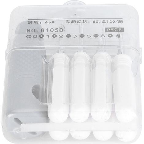Tournevis magnétique électrique lot d'embouts fente cruciforme pour réparation électroménager (1/5)