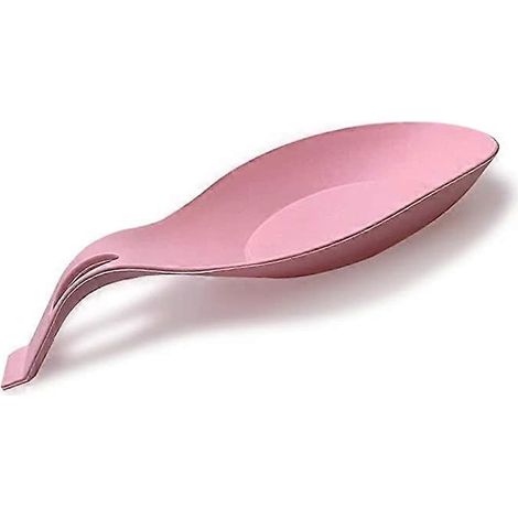 Repose-cuillère en silicone (rose), porte-cuillère de cuisine en silicone, repose-cuillère, repose-ustensiles, repose-cuillère en silicone, pour ranger les ustensiles de cuisine (1/5)