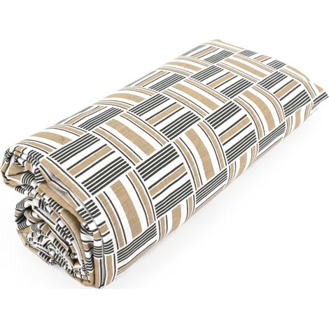 Drap housse imprimé coton DIEGO Bonnet de 30 cm 90x190 cm (1/5)