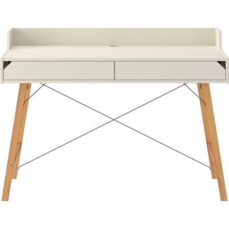 Bureau 2 tiroirs Bellamy Lotta Cachemire (1/4)