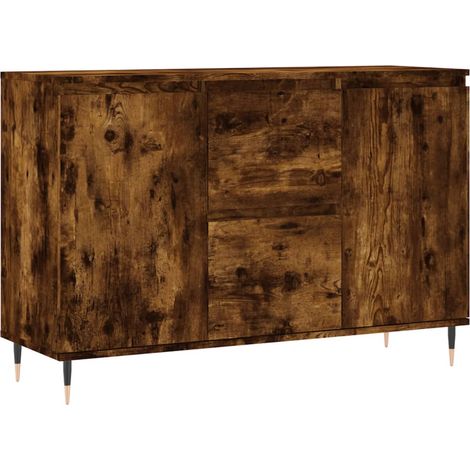 Credenza buffet cassettiera mobile contenitore organizer cucina soggiorno soggiorno 104 x 35 x 70 cm derivati del legno marrone 020030859