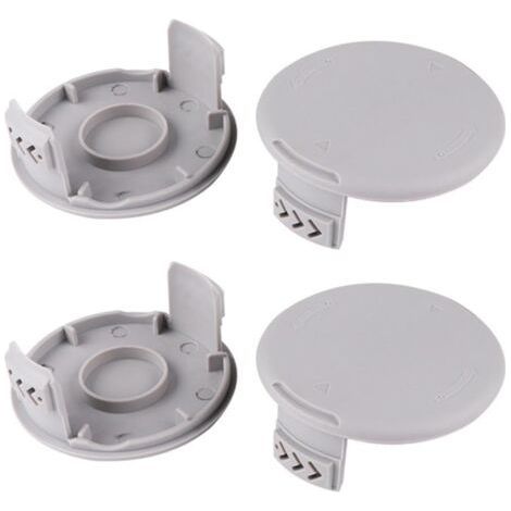 Lot de 4 capuchons de rechange pour bobine de débroussailleuse, compatibles avec les débroussailleuses sans fil Ryobi One+ AC14RL3A et Ryobi AC14HCA One+ (1/5)