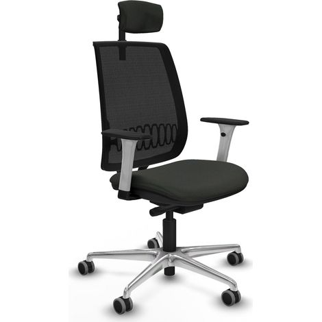Chaise de bureau piqueras y crespo Alares blanc mousse épaisse (1/2)