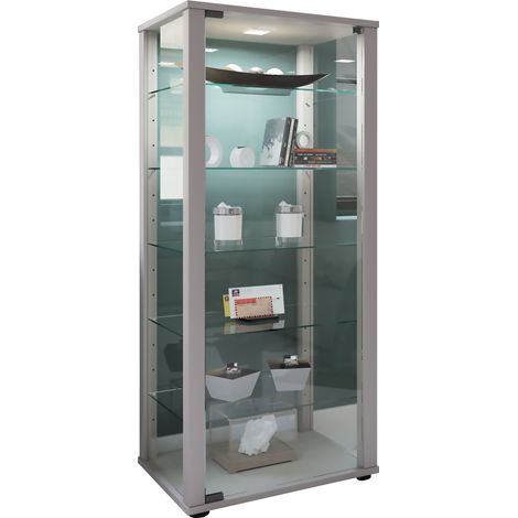 Vetrina in vetro di legno Kavisa L 115x50x38 - VCM