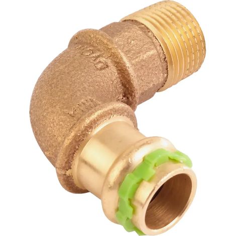 VSH SudoPress Kupfer Übergangsbogen 90° FM 18xR1/2" Typ SP4001GV, 6671555