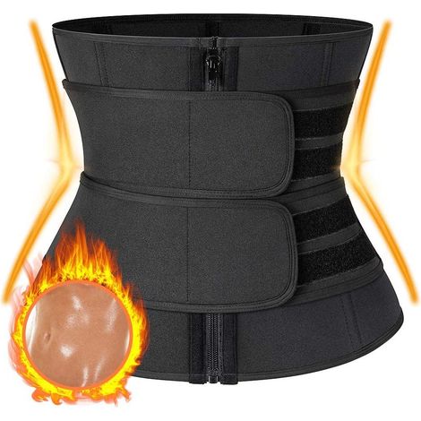 MINKUROW Cintura Addominale In Neoprene Per Allenatore Vita, Cintura Da Fitness Sportiva Cintura Da Sudore Cintura Da Sauna Per Bruciare I Grassi Costruzione Muscolare Cintura Per Sauna L (1/5)