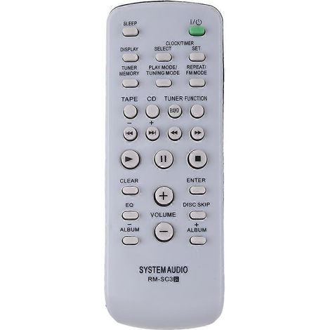 Télécommande pour Système Audio RM-SC55, Compatible MHC-RG221 et MHC-RG222