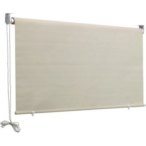 Tenda da sole a caduta, rullo avvolgibile con catenella L 150 H250cm Fredi beige