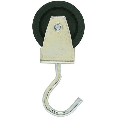 Puleggia con supporto a gancio bullonato 60 60 9