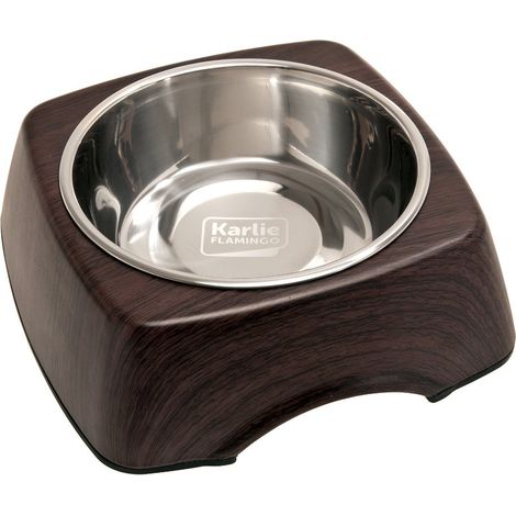 Karlie - Futternapf KULHO WOOD, Wenge - 350 ml (1/2)