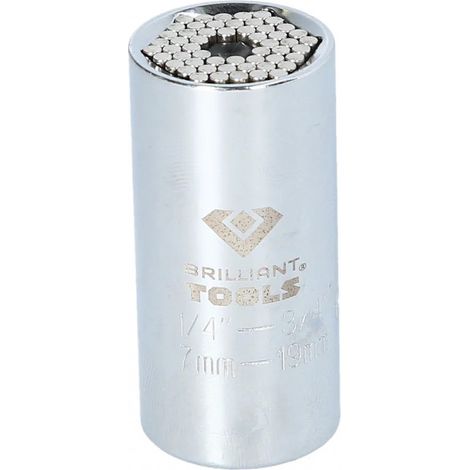 Toma de corriente universal de 3/8", de 7 a 19 mm