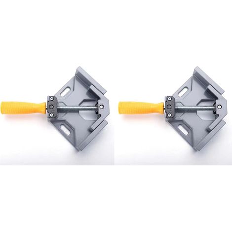 2er-Pack 90-Grad-Winkelklemmen, verstellbare Eckklemmen aus Aluminiumlegierung für Schreinerarbeiten (1/5)