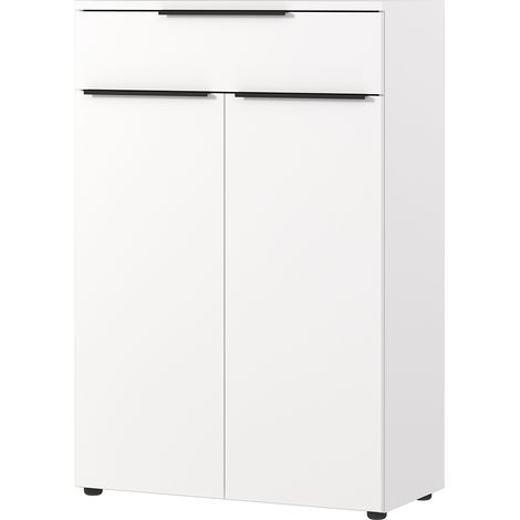 Aktenschrank 81cm, weiß, MEMPHIS-01 (1/5)