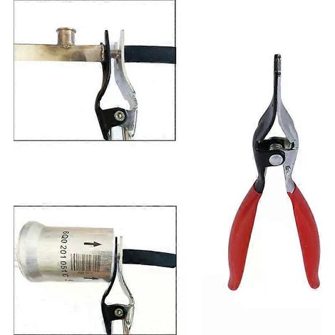 Outils pour tuyaux automobiles : pinces de serrage pour raccords de tuyaux d'huile, filtres à carburant, outils pour tuyaux de voiture, outils de démontage de boucles de tuyaux. (1/5)