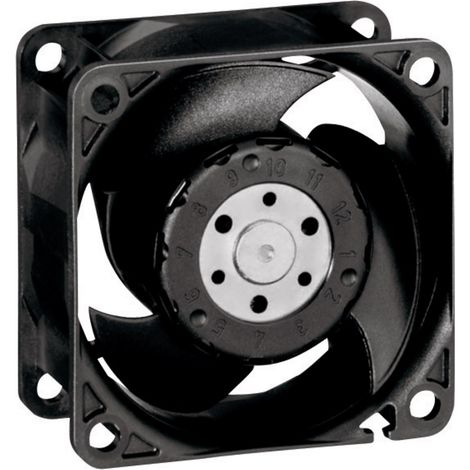 EBM Papst 8212 JN Axiallüfter 12 V/DC 132 m³/h (L x B x H) 80 x 80 x 38 mm