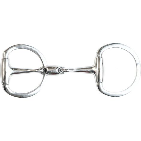Filetto ad oliva in inox con olivetta e anelli piatti spessore 16 mm misura 135 mm