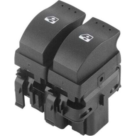 Compatible 10-pin power window switch button, Double button electric window control for Clio II 2 8200 060 045, TRIMEC (1/4)