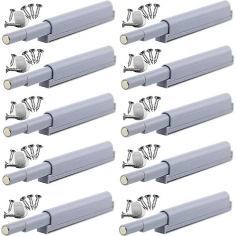 Push-to-Open-Magnetriegel Push-to-Open-Magnetriegel öffnen und schließen Türen mit einem einfachen Druck (10er-Pack) (1/5)