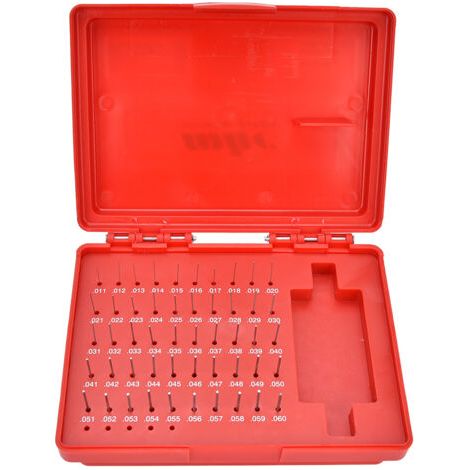 Jeu de jauges en acier à goupille, outil portable et précis pour la mesure des diamètres de trous, type universel, adapté aux contrôles professionnels d’entailles et de positionnement