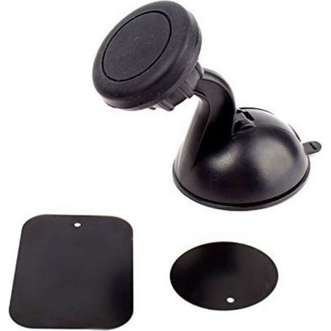 Support magnétique avec ventouse - Compatible avec Coyote Mini, Coyote S et Smartphones - Se fixe au pare-brise ou au tableau de bord du véhicule (1/4)