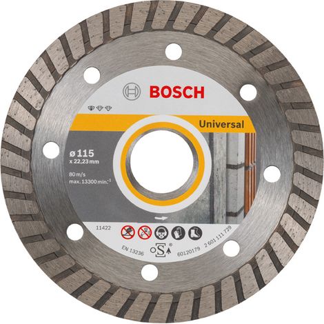 Bosch 2608602393 115x22.23mm Diamond Disc Universal Turbo LPP