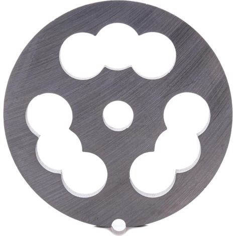 Lochscheibe 32 - 1 Stück - Stahl - Nierenform - Manueller Fleischwolf, Größe 32 - 100 mm (1/4)