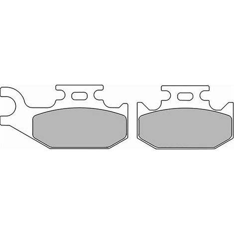 Plaquette de frein FERODO Sinter Grip Of Road - R90 (1/2)