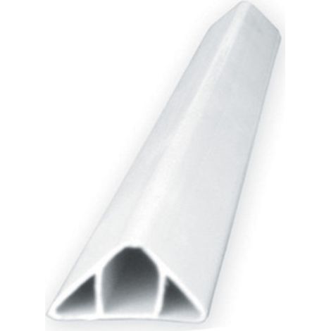 SMUSSO P/PILASTRI PVC 22X22X30 MM H 2 M- 50,0 pz