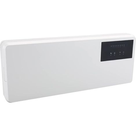Centre de Câblage pour Plancher Chauffant WG526-8 Zones 230V - Liaison Chaudière et Pompe avec Temporisation de 1 Min - Protection Anti-Blocage - Indicateurs LED Individuels - Blanc (1/5)