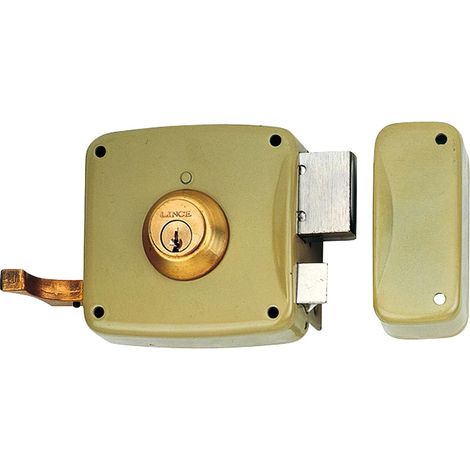 Cerradura Lince 5125-A 08D de Hierro Esmaltado (1/2)