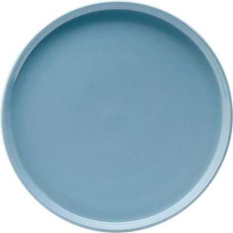 Lot de 6 Assiettes Plates "Marie" 27cm Bleu (1/2)