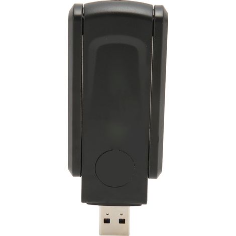 Carte réseau sans fil 600 Mbps double bande 2,4 GHz/5 GHz, adaptateur réseau USB 3.0 WiFi pour PC de bureau Windows XP/7/8/10 (1/5)