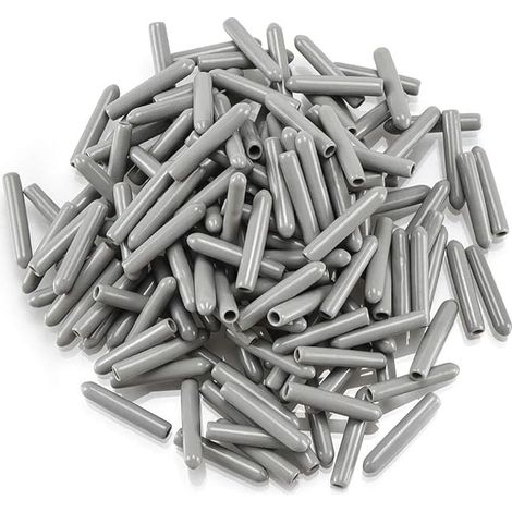 Capuchons pour Lave, 100 Pièces Couvercle De Panier De Lave-Vaisselle pour Panier à Vaisselle, Antirouille(Gris) (1/5)