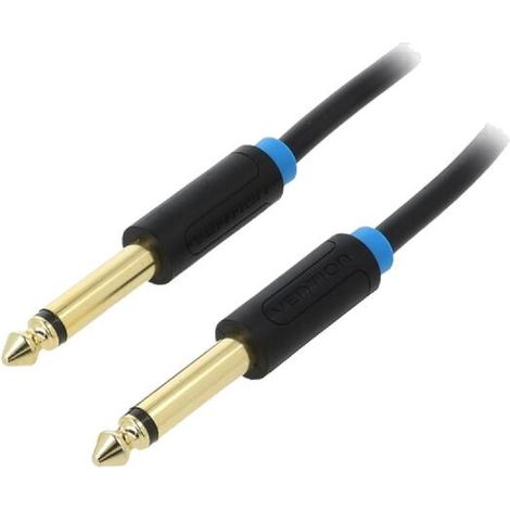 Cable Jack 6.3mm Male vers Male 10m