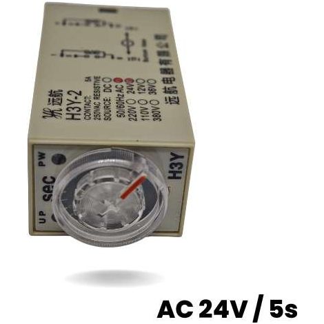 Zeitrelais AC 24V / 5s / 8-polig (1/5)