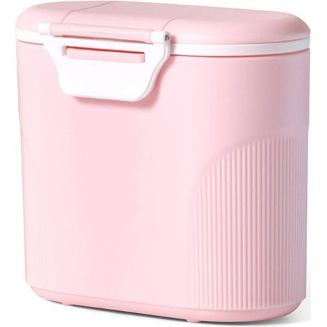 Distributeur de lait en poudre avec niveleur et cuillère 600ML (rose)-Fei Yu