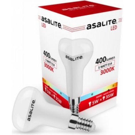 Asalite E14 LED-Glühbirne 5W 400Lm 3000K IP20 [ASAL-0064]