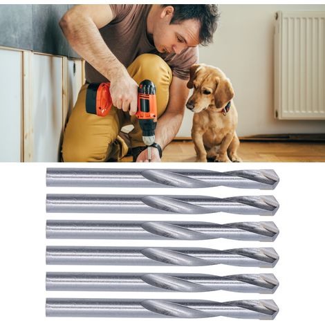 10 Stück Hartmetallbohrer, Spiralbohrer mit geradem Schaft, Hartmetall-Einsatzbohrer und 8 mm Schaftfräser. (1/5)