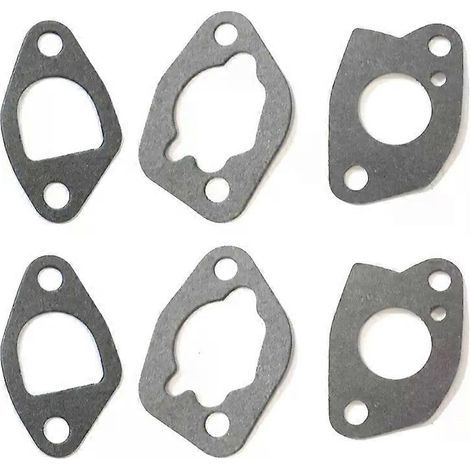 kigbf-2 Set Practical Carburetor Carb Gaskets Kit for GX160 GX168 GX200 Engines 16212-ZH7-800 Chainsaw Replacement